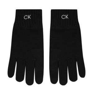 Calvin Klein Klasické bavlněné žebrované rukavice K50K509541
