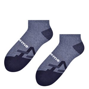 Pánske športové ponožky 101 M.šedá/černá 41-43