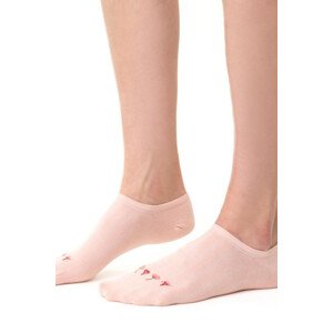 Dámske nízke ponožky 021 světle růžová 38-40