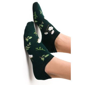 Dámske ponožky - Planéta Zem 017 zelená 35-37