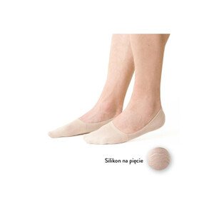 Pánske ponožky mokasíny Steven art.058 41-46 grey-j. melangešedá 44-46