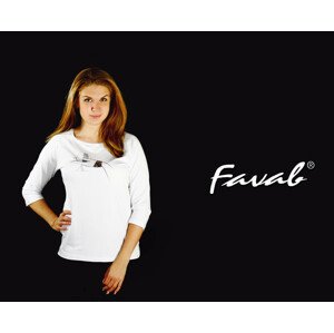 Dámske tričko Alenka - Favab XL biela
