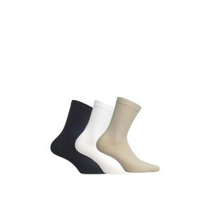 Dámske ponožky Wola Perfect Woman Soft w 84004 čierna / čierna 39-41