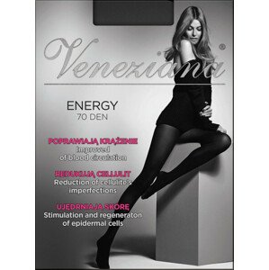 Pančucháče Veneziana Energy 70 deň nero / čierna 2-S