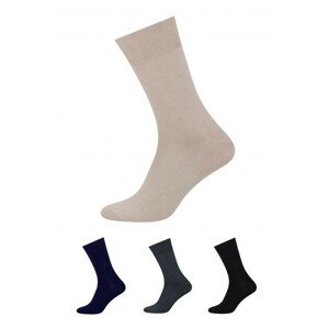Pánske ponožky Steven Garniturowe Bambus art.149 tmavě modrá 44-46