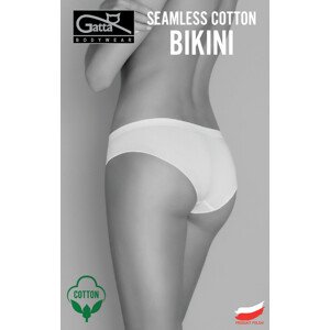 Dámske nohavičky Gatta Seamless Cotton Bikini 41640 lehce nahé/neobvyklé.béžová S
