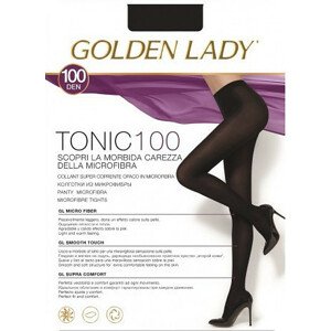 Pančuchové nohavice Golden Lady Tonic 100 deň nero/černá 4-L