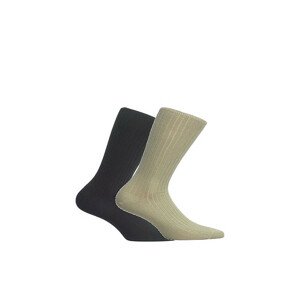 Pánske ponožky Wola Perfect Man Comfort nestahující W94.F06 černá 39-41