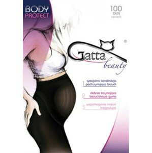 Tehotenské pančuchové nohavice BODY PROTECT - 100 DEN - GATTA nero 2-S