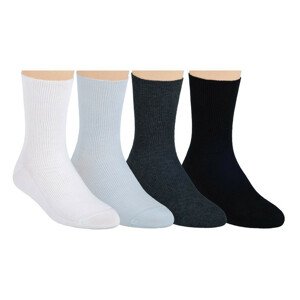 Nestahující ponožky 018 BLACK\RED 35-38