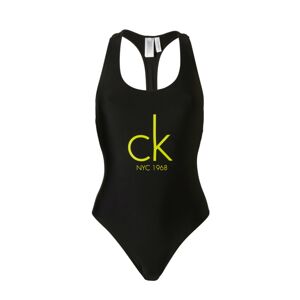 Jednodielne plavky KW0KW00041-001 - Calvin Klein čierna XS