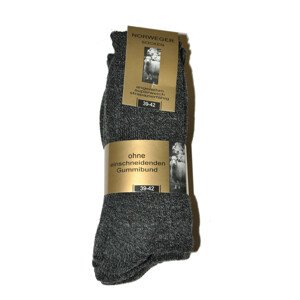 Pánske ponožky WIK 20310 Norweger Socken A'3 grafit 43-46