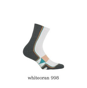 Ponožky Wola Sportive Frotte pánske vzorka W 941N6 AG + whitejean 995 / white-jeans