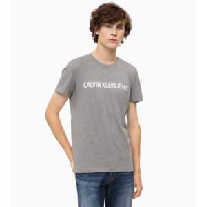 Pánske tričko OU36 šedá - Calvin Klein šedá M
