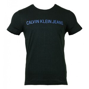 Pánske tričko OU57 tmavo modrá - Calvin Klein M tmavo modrá