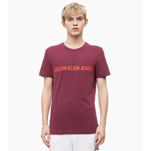 Pánske tričko OU39 vínová - Calvin Klein M vínová