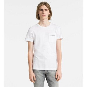 Pánske tričko OU60 biele - Calvin Klein M biela