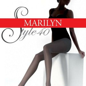 Dámske pančuchové nohavice Style 40 - Marilyn 2-S tmavo hnedá