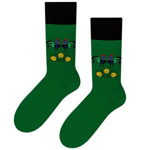 Pánske ponožky folk 056 zelená 45-47