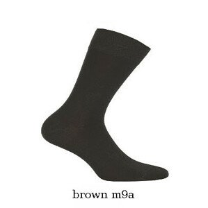 Pánske ponožky Wola W94.017 Elegant hnedá/hnedá.hnedá 39-41