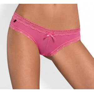 Nohavičky Corella hot pink XXL - Obsessive XXL tm.ružová
