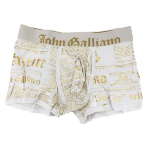 Pánske boxerky H095 biela - John Galliano biela M