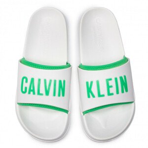 Šľapky KW0KW00779-100 biela - Calvin Klein 43/44 biela