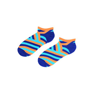Dámske vzorované členkové ponožky Regina Socks 3417 Avangarda limetka 39-41