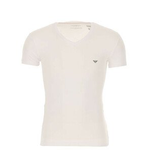 Pánske tričko 110810 9P745 biela - Emporio Armani M biela