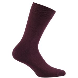 Hladké pánske ponožky PERFECT MAN - CASUAL fialová 45/47