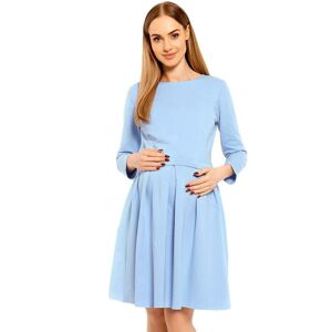 Tehotenské a dojčiace šaty Celeste modré modrá XXL