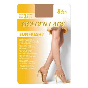 Ponožky Golden Lady Sunfresh 8 deň A'2 gobi/odc.béžová Univerzální