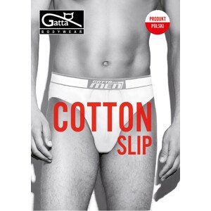 Pánske slipy Gatta Cotton Slip 41547 bílá/bílá