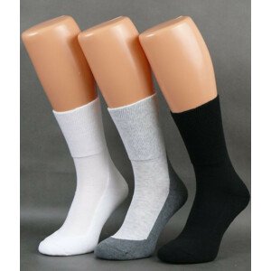 Ponožky JJW Deo Med / froté čierna 38-40