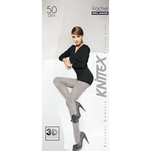 Dámske pančuchové nohavice KNITTEX Rachel Melange 50 deň nero/černá 5-XL