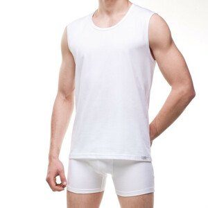 Pánske tričko bez rukávov AUTHENTIC 206 - Cornet biela 2XL