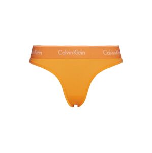 Tangá QF1672E-6TQ oranžová - Calvin Klein XS oranžová