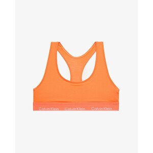 Športová podprsenka QF1659E-6TQ oranžová - Calvin Klein M oranžová
