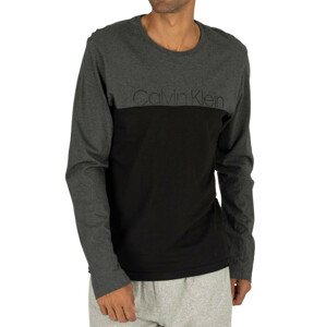 Pánske tričko NM1581E-038 šedá - Calvin Klein M šedá