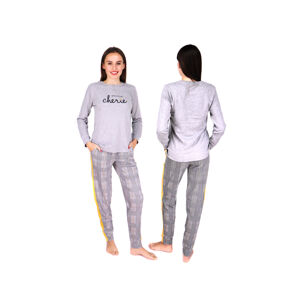 Dámske pyžamo FA6859PB sivá - Noidinotte šedá M