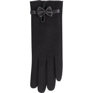 Dámske rukavice R-134 čierna - Yoclub 23 cm černá