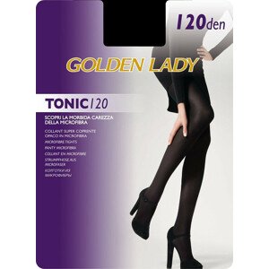 Dámske pančuchové nohavice Golden Lady Tonic 120 deň nero/černá 5-XL
