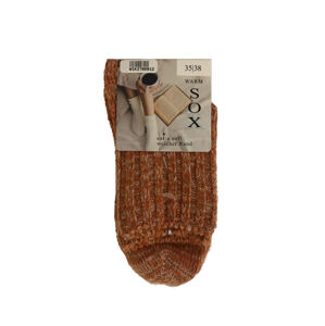 Dámske ponožky WIK 37909 Warm Sox grafitowy 39-42