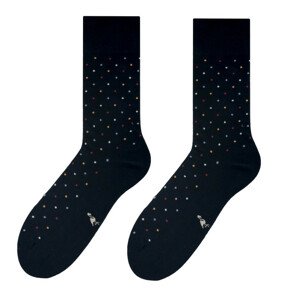Pánske ponožky MORE 051 tmavo modrá 39-42