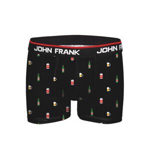 Pánske boxerky John Frank JFBD304 M černá