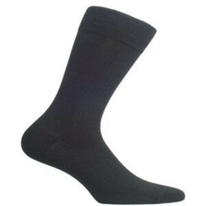Pánske hladké ponožky PERFECT MAN černá 45-47