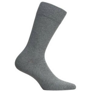 Pánske hladké ponožky PERFECT MAN hnědé uhlí 45-47