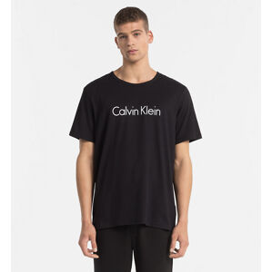 Calvin Klein Pánske Tričko Čierne S