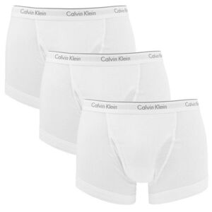 Calvin Klein 3Pack Boxerky Classic Fit White M