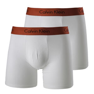 Calvin Klein 2pack Boxerky Red & White Dlhé S